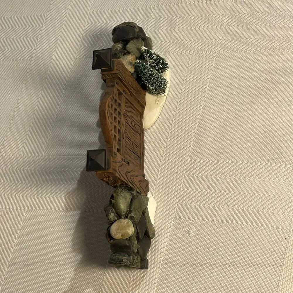 Dept 56 Fieldstone Entry Gate #52718 Village Accessory 1998 Retired Boxed